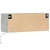 Zidni TV ormarić s LED svjetlima boja betona 100x31x38 cm