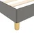 Vidaxl Posteljni okvir brez vzmetnice temno siv 80x200 cm blago