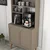 HANAH HOME Lyon 80 Atlas Walnut komoda