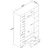 Hanah home Ormar 140x210x51,5cm Orah