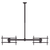 HOLMIOS 55030 PLAFONSKI ROTACIONI Nosač ZA 2 LCD, 34-60, 2 X 40KG