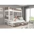 Pograd Queen - 80x180 cm - bel/tartuf