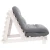 Futon na razvlačenje s madracem bijeli 90x206x11 cm borovina