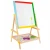 Kruzzel Dvostranska lesena risalna tabla 65cm + krede