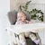 JOIE Hranilica za bebe Mimzy Recline, 2u1, ABC Charcoal, Crna