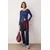 Trendyol Milla ženska bluza Twoaw26Bz00193, tamnoplava
