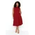Trendyol Curve Ženska haljina Tbbss22El1598, Bordo
