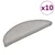 Prostirke za stepenice 10 kom 56x17x3 cm poluokrugle boje taupe