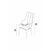 HANAH HOME Set 2 stolice Neta Cappuccino Brown