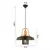 Opviq Luster YM-4, O32, 27cm, IP20, Zlatno-crne boje