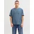 JACK & JONES Majica JJEDenver marine/bela