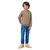 Jack & Jones Junior Majica temno bež