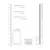 Sono No.93 Reversible Textured Masturbator Transparent
