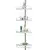 Teleskopski regal za prho DELMO, 92–306cm, bel Deuba