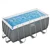 Bestway pravougaoni bazen met. konst. Power filter p. , dimenzija 4,04 m x 2,01 m x 1,00 m, 6.478 L K56441