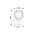 Rabalux Zidna lampa Colzar, 1xG9, 3.5W, Crna