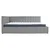 Homestar Postelja JASPER 90x200 cm siva