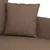Vidaxl Trosed rjav 180 cm blago