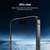 Folija za zastitu ekrana GLASS Nillkin 2u1 HD za iPhone 14 Pro (6.1) crna