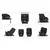 KikkaBoo Autosedište 40-150 cm I-Twist I-SIZE ISOFIX sa potpornom nogom Black (KKB51044)