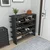 Hanah Home Sargel Anthracite Cipelarnik, Crna