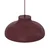 Luster na sajli BASCA 1xE27/15W/230V bordo