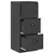 Kabinet za datoteke s ladicama Crna 45,5 x 42 x 106,5 cm