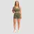 GymBeam Women‘s Combat Shorts Olive Grey