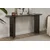 Hanah Home Konzola Sira, 75x35x150 cm, Crna