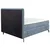 Esposa BOXSPRING POSTELJA 140 cm  x 200 cm , tekstil svetlo modra
