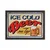 Wallity Uramljena slika Ice Cold Beer On Tap, 35x45 cm