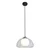ITALUX PND-54637-1-BK-CL - Luster AINALE na sajli 1xG9/7W/230V crna/prozirna