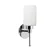 Opviq Balcova N 344 Zidna lampa, Srebrna