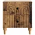Noćni ormar s ladicama 2 pcs Staro drvo 43 x 34,5 x 48 cm