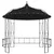 Vidaxl Paviljon 300x290 cm antraciten okrogel
