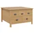 Kava Stol s ladicama HILL Medeno smeđa 79.5 x 79.5 x 49 cm