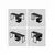 Kancelarijski radni sto 2u1 Mark Adler Leader 5.8 Black