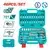 Total One-Stop Tools 46-delni set ključev 1/4/INDUSTRIAL (THT141462)