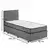 Hanah home Krevet Silver 80x38x180cm Crni