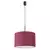 Sollux SL.1852 - Luster na sajli NEVIA 1xE27/15W/230V prečnik 40 cm crvena