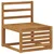 Set vanjskih sofa 5 pcs Prirodna 59 x 59 x 37 cm Poliester