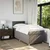 vidaXL vidaXL Box spring postelja z vzmetnico taupe 90x200 cm blago, (21291880)