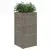 Vrtne sadilice 2 kom siva 40 x 40 x 80 cm od poliratana