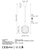 Opviq Luster Asker-15187, 20x20x118cm, IP20, Belo-crni