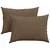 Jastučići za sofu 2 pcs Smeđa 70 x 50 cm tkanina