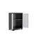 KETER Ormar linear 90x68x39 cm belo-sivi