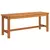 Vrtna klupa 110 x 35 x 45 cm od masivnog bagremovog drva