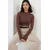Trend Alacati Stili Ženska bluza Alc-X14867, Tamnoplava