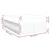 Vidaxl Box spring postelja z vzmetnico črna 140x200 cm blago