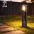 Brilagi - Spoljašnja lampa PILLAR sa 2 SCHUKO utičnicama 1xG9/11W/230V IP44 antracit